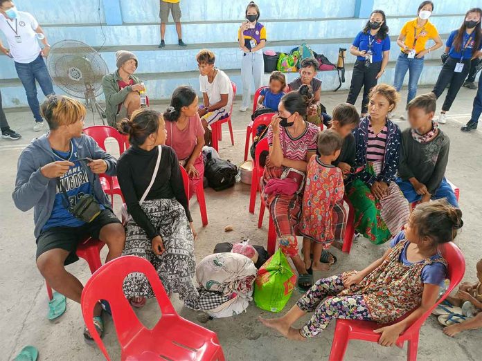 badjao Around 23 of mendicant Badjaos were “rescued” from the streets of Iloilo City on Friday, Oct. 7, by the City Social Welfare and Development Office. AJ PALCULLO/PN