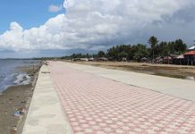 DPWH expects completion of Banate seawall this year The P135-million seawall protection with embankment in Banate, Iloilo – one of the town's tourism sites – is expected to be completed by the end of this year. PHOTO FROM PIA-6