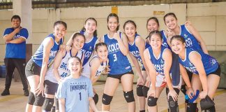 Members of Bacolod Tay Tung Thunderbolts Women’s Open Category team. PHOTO COURTESY OF CLASSIC RB