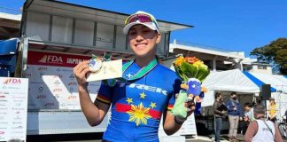 Athena Tashcuh Sonota is thankful for the opportunity to represent the country in the 2022 Japan Mountain Bike Cup. PHOTO FROM TASH SONOTA FACEBOOK PAGE