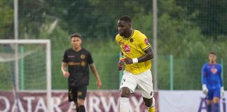 Robert Lopez Mendy is the difference maker in Kaya Futbol Club-Iloilo’s close win over Azkals Developmental Team. PHOTO COURTESY OF KAYA-ILOILO