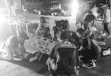 Road mishap kills teacher, hurts student in Oton An instructor of the University of the Philippines Visayas - Miag-ao campus was killed while a graduating student of the said school was injured after their motorcycle crashed against a delivery van in Barangay Trapiche, Oton, Iloilo early morning on Saturday, Nov. 12, 2022. BFP - OTON FACEBOOK PAGE PHOTO