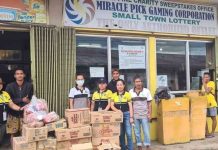 PCSO Sends Relief Packs to the Victims of Flood in Poblacion, Pigcawayan, North Cotabato