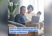 Globe At Home customers get 100 Mbps average internet speed under free plan realignment