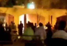 Iranian protesters set fire to Ayatollah Khomeini’s house Iranian protestors in the city of Ayatollah Ruhollah Khomein have burned down the childhood home of the late founder of the country’s current theocracy.