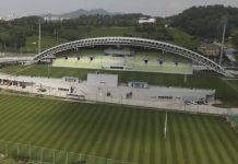 Hong Kong seeks probe vs rugby match protest song Namdong Asiad Rugby Field in Incheon, South Korea. AP