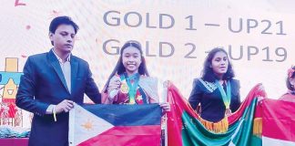 Ellen Charice Valdemar Arevalo, a Grade 7 student of Capiz National High School, wins big in 2022 International Math and Science Competition in Singapore. BM AREVALO PHOTO
