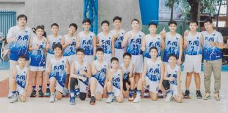 Bacolod Tay Tung’s elementary boys basketball team. ROMEO COMBATE PHOTO