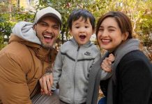 Billy Crawford and Coleen Garcia with their son Amari