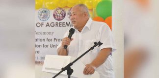 Gov. Joaquin Carlos Rahman Nava on Friday, Dec. 16, issued Executive Order No. 118 banning the entry and exit of swine, pork, pork products, and by-products to and from the municipality of Buenavista, Guimaras. GUIMARAS NOW FACEBOOK PHOTO