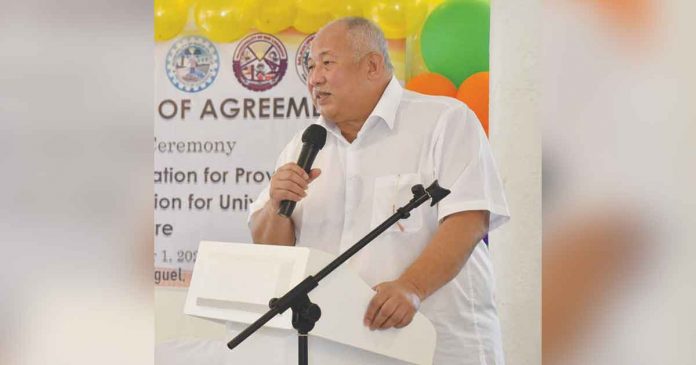 guimaras Gov. Joaquin Carlos Rahman Nava on Friday, Dec. 16, issued Executive Order No. 118 banning the entry and exit of swine, pork, pork products, and by-products to and from the municipality of Buenavista, Guimaras. GUIMARAS NOW FACEBOOK PHOTO
