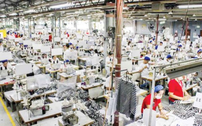 manufacturing Factory output improved as 14 out of 22 sub-industries recorded increments in October led by manufacture of machinery and equipment. PNA FILE PHOTO