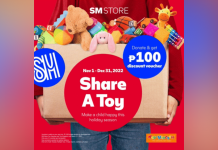 Time to make a kid smile! Customers share happiness through SM Store’s Share-A-Toy