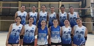 Member of Bacolod Tay Tung High School Thunderbolts that competed in the 2022 Rebisco Volleyball League National Finals. PHOTO COURTESY OF JOSE MONTALBO