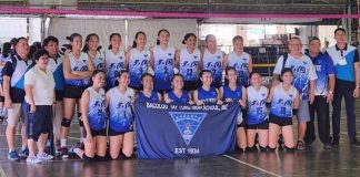 Members of the Bacolod Tay Tung High School Thunderbolts secondary girls volleyball team. PHOTO COURTESY OF ROBERTO CALAMBA JR. 