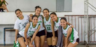 Some members of the University of St. La Salle Lady Stingers team. PHOTO COURTESY OF BIKI MOTOGRAPHY