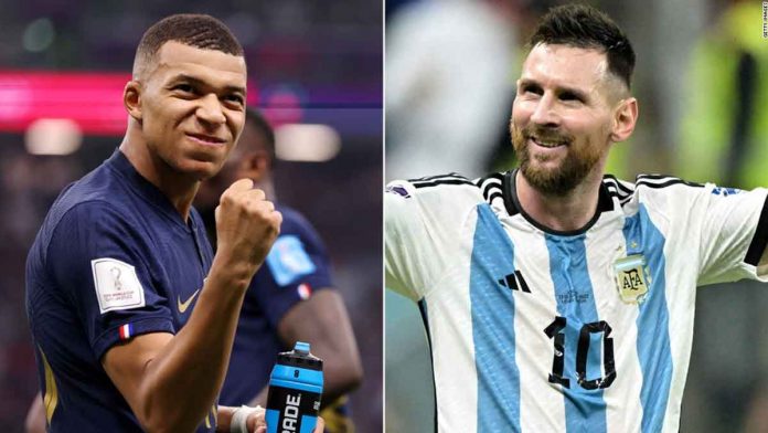 sports-World-Cup Paris Saint-Germain teammates Kylian Mbappé and Lionel Messi will go head-to-head. CNN