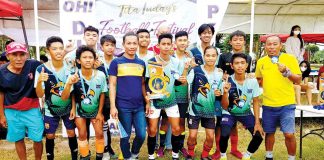 Members of Agtuso Football Club-A. CONTRIBUTED PHOTO