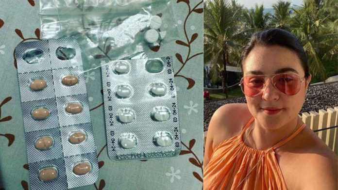 sunshine-dizon Sunshine Dizon is taking different medicines to treat her illness.