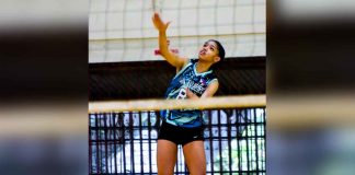 Dona Mae de Leon is among the standouts of Bacolod Tay Tung High School Thunderbolts-Western Visayas in the 2022 Rebisco Volleyball League National Finals. PHOTO COURTESY OF HARRIS JORDAN BITALAC