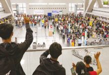 CAAP official says system ‘not obsolete,’ but needs upgrades People fall in line at the check-in counters of the Ninoy Aquino International Airport Terminal 3 in Pasay City on Jan. 2, 2023. The Civil Aviation Authority of the Philippines’ Air Traffic Management Center experienced technical problems on New Year’s day affecting 65,000 passengers with the cancellation of hundreds of flights. GEORGE CALVELO/ABS-CBN NEWS PHOTO