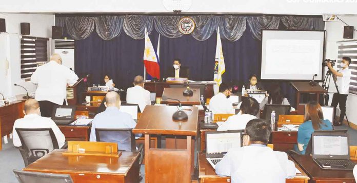 Guimaras-invites-NTC The Sangguniang Panlalawigan (SP) of Guimaras invites National Telecommunications Commission (NTC) - Region 6 representatives to explain the mobile signal jamming spillover during the two-day Dinagyang Festival 2023. GUIMARAS TENTH SANGGUNIANG PANLALAWIGAN