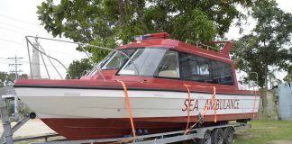 A much-needed sea ambulance has been donated to the island province of Guimaras. Currently, Guimarasnon patients needing special medical treatments are being referred to Iloilo City hospitals. PROVINCE OF GUIMARAS PHOTO