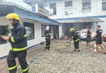 Police Major Serafin Jun D. Reyes, chief of the Regional Explosive Ordinance Disposal (EOD) and Canine Unit (RECU) Region 6, says the explosion at the RECU-6 storage facility was most likely caused by the storage-inappropriate temperature inside the EOD facility. ICPO PHOTO