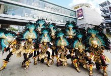 CENRO reminds public of Dinagyang cleanliness etiquette Dinagyang warriors from the Iloilo Artists Festival Association conduct final rehearsals at Festive Walk Iloilo in preparation for today’s Dinagyang festivities. The 72-hectare Iloilo Business Park township in Mandurriao district is hosting the grandest and most exciting events of the Dinagyang Festival 2023 including the finale of the Dinagyang ILOMINATION Showdown, Dinagyang Floats Parade of Lights, the Grand Fireworks Display, and the Dinagyang Music Festival from Jan. 21 to 22.