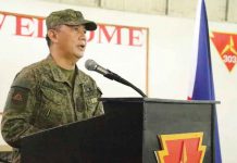 Colonel Michael Samson, commander of Philippine Army’s 303rd Infantry Brigade, says the New Peoples Army's rejection of peace is a proof that they do not want to resolve the problems in Negros Island. BROWN EAGLE FACEBOOK PHOTO