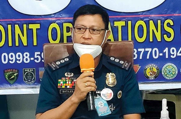 batiles Police Colonel Leo Batiles, director of the Iloilo City Police Office, says securing the public during the Dinagyang Festival is the top priority. For today’s opening salvo, over 300 police personnel will be mobilized. AJ PALCULLO/PN