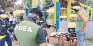 A drug pushing suspect was arrested in a buy-bust operation in Barangay Panlagangan, Sibalom, Antique, on Monday, Jan. 23. PDEA REGION VI FACEBOOK PHOTO