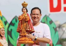 ‘Dinagyang tribe performances impressive’ Gov. Arthur Defensor Jr. leads Tribu Kapitolyo as a non-competing tribe during the Kasadyahan sa Kabanwahanan on Saturday, Jan. 21. ILOILO CITY MAYOR’S OFFICE PHOTO