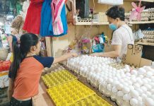 Egg now costs P8 to P9.50 at the Iloilo Terminal Market in Iloilo City. AJ PALCULLO/PN