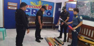 These illegal “boga” were confiscated by officers of the Iloilo City Police Office mostly from minors from New Year’s Eve, Dec. 31, 2022, until Sunday morning, Jan. 1, 2023. Boga or PVC cannon is a modern version of the bamboo cannon and a popular improvised noisemaker during the holidays. ICPO PHOTO
