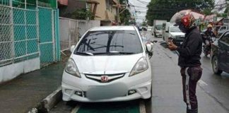 Iloilo City’s Public Safety and Transportation Management Office apprehended 88 vehicles on the first day of its campaign against illegal parking on Tuesday, Jan. 10, 2022. PHOTO COURTESY OF MAYOR JERRY P. TREÑAS FB PAGE