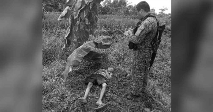 A man with a gunshot wound on his face was found dead in Barangay Manghanoy, La Castellana, Negros Occidental, on Monday. LA CASTELLANA PNP/NOCPPO