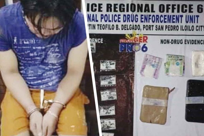 shabu Officers of the Police Regional Office 6’s Regional Drug Enforcement Unit seize P408,000 worth of suspected shabu from drug suspect Mark Anthony Castillo on Thursday, Jan. 12. PHOTO COURTESY OF SUPER RADYO ILOILO