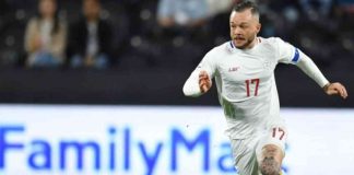 Stephan Schrock started his Azkals career in 2011 when he played in the 2014 FIFA World Cup first round qualifiers. His biggest moment for the national team was when he led the Philippines in its maiden appearance in the continental stage. AFF PHOTO
