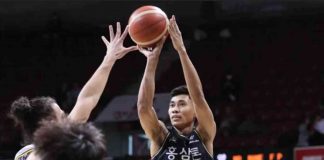 Rhenz Abando was limited offensively but Anyang KGC still scored a win. KBL PHOTO
