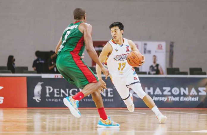 sports-amores John Amores has a solid contribution in Zamboanga Valientes’ win over Louvre Surabaya. ABL PHOTO