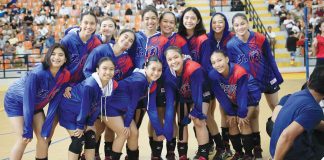 Members of Bacolod Tay Tung High School Thunderbolts team. PHOTO COURTESY OF BILIS CADIZ UGYON CADIZNON