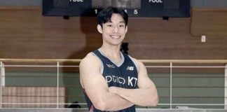 Dave Ildefonso managed five points in his Suwon KT Sonicboom debut in the Korean Basketball League. SUWON KT PHOTO