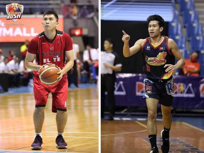 sports-ilonggos-pic-and-caption Paul Zamar and Clint Doliguez. PBA PHOTOS