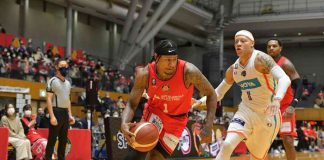 Bobby Ray Parks Jr. and the Nagoya Diamond Dolphins ended 2022 with back-to-back wins in Japan B.League. B.LEAGUE PHOTO