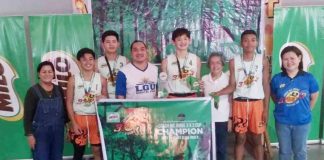 Members of Team Shark that ruled the Visayas leg of The BEST Center's Coach Nic Jorge 3x3 Cup. PHOTO BY PETE BARCELONA