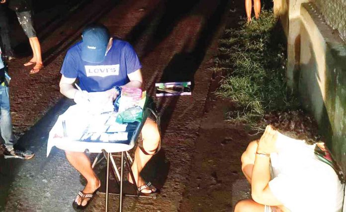 Around P1.4 million worth of suspected shabu was seized in a buy-bust operation in San Carlos City on Monday. Police Captain Judesses Catalogo said suspects have begun stocking up in preparation for upcoming festivals in Negros Occidental. SAN CARLOS CITY PNP PHOTO