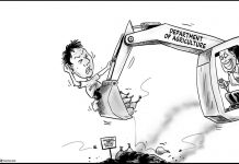 Editorial Cartoon for February 10, 2023.