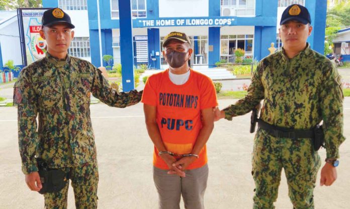 most-wanted The 62-year-old No. 1 most wanted man of Western Visayas was arrested in Cabuyao, Laguna on Feb. 2. He is now detained at the Pototan police station in Iloilo. ICPO PHOTO