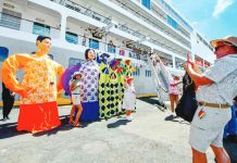 as they arrive at the Eva Macapagal Super Terminal in Manila on Feb. 15, 2023. MARK DEMAYO/ABS-CBN NEWS PHOTO